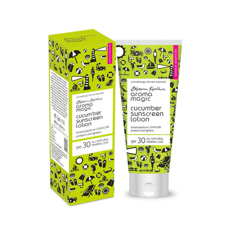 Blossom Kochhar Aroma Magic Cucumber Sunscreen Lotion - Swadesiicart