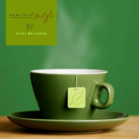 Satvi Wellness Amla Ginger Tea | Blend Of Indian Gooseberry and Ginger Tea Bags | Herbal Tea