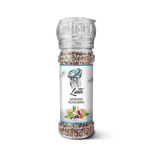 Lunn Seafood Seasoning with Grinder