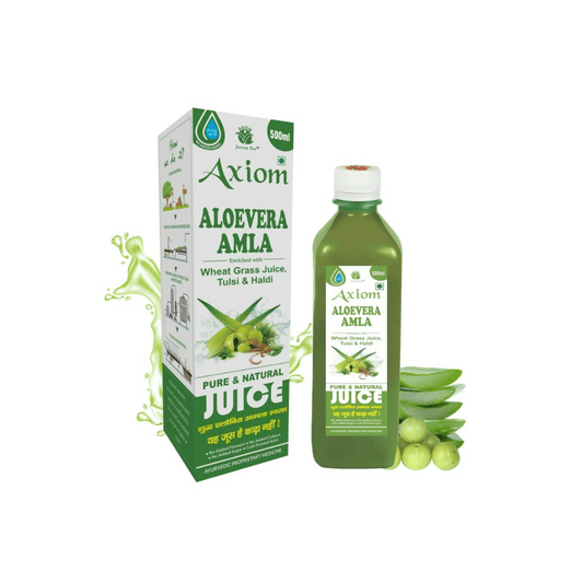 Axiom Aloevera Amla Juice - Swadesiicart