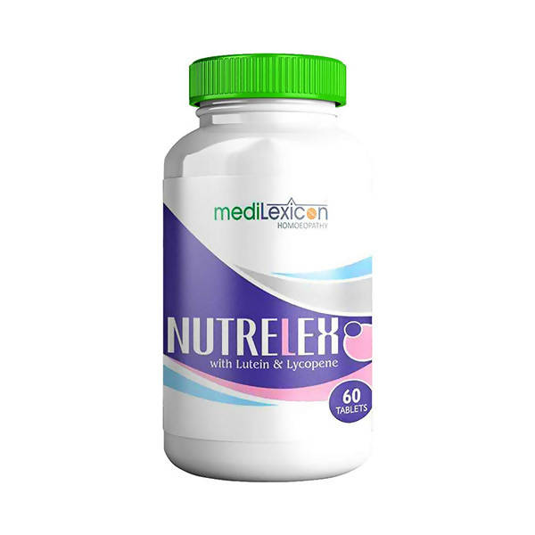 Medilexicon Homeopathy Nutrelex with Lutein & Lycopene Tablets | Swadesiicart