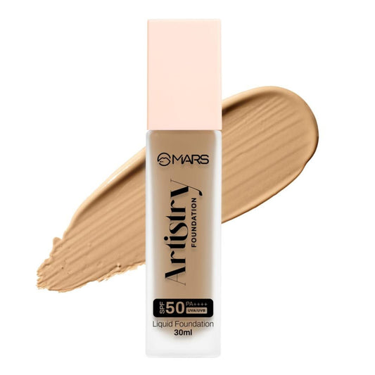 MARS Cosmetics Artistry Liquid Foundation - 11-Hazelnut Toss - Swadesiicart