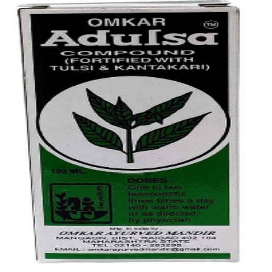 Omkar Ayurved Adulsa Compound | Swadesiicart