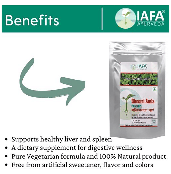 Iafa Ayuveda Bhoomi Amla Powder | Swadesiicart