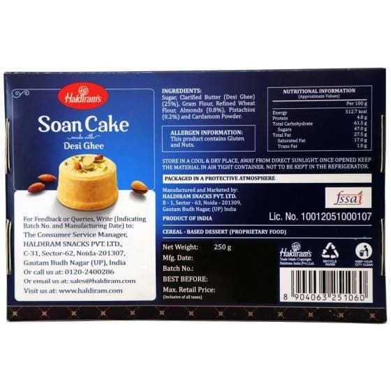 Haldiram's Soan Cake | Swadesiicart