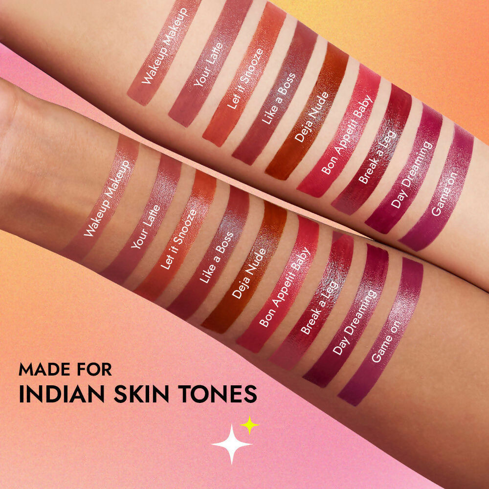 Nykaa So Creme Creamy Matte Lipstick - Red Moment