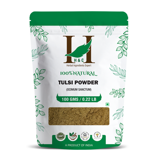 H&C Herbal Tulsi Powder - Just Jaivik