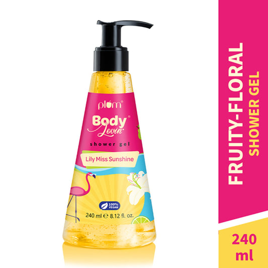Plum BodyLovin Lily Miss Sunshine Shower Gel - Swadesiicart