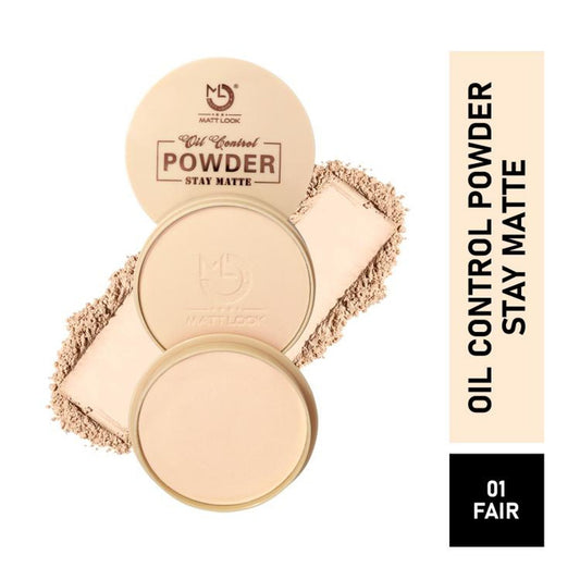 Matt Look CC Oil Control Stay Matte Powder - Fair - Swadesiicart