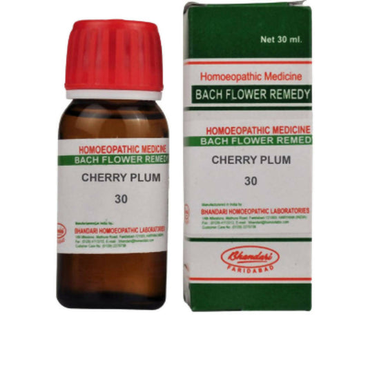 Bhandari Homeopathy Bach Flower Cherry Plum 30 - Swadesiicart