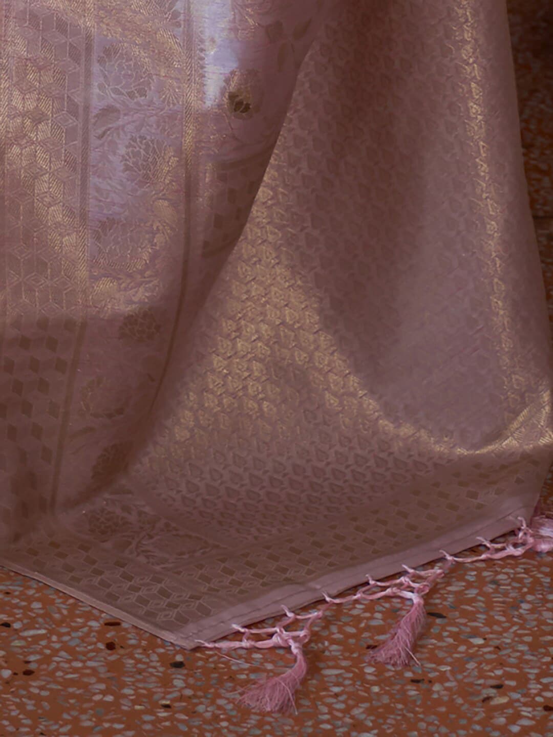 Mitera Woven Design Zari Banarasi Saree | Swadesiicart