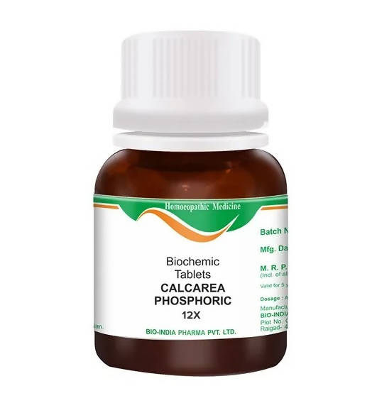 Bio India Homeopathy Calcarea Phosphoric Biochemic Tablets | Swadesiicart