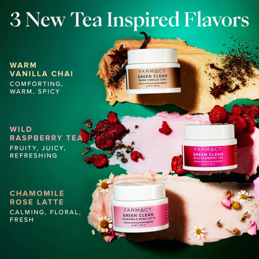 Farmacy Beauty Grean Clean Tea Harvest Trio - Swadesiicart