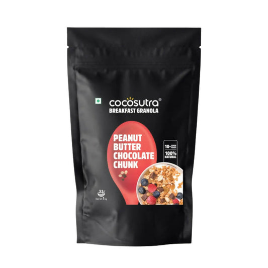 Cocosutra Peanut Butter Chocolate Chunk Breakfast Granola - Cocosutra