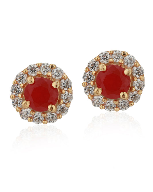 Gold-Polished With Hanging Pearl Drop Earring For Women - Wahe Jewels - Swadesiicart