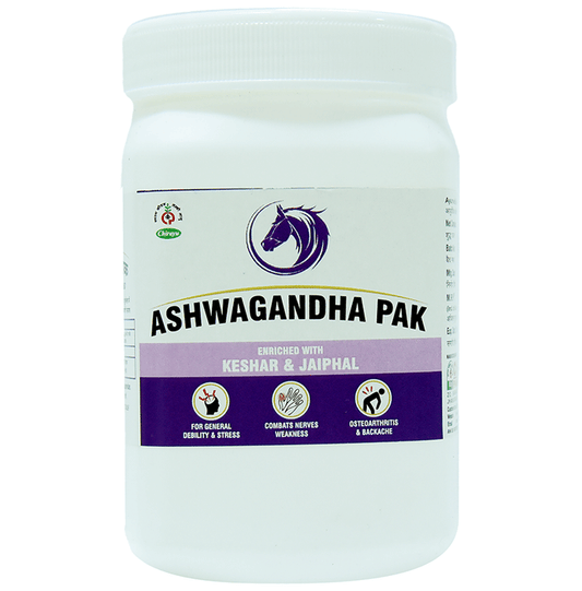 Chirayu Ashwagandha Pak Enriched with Keshar & Jaiphal | Swadesiicart