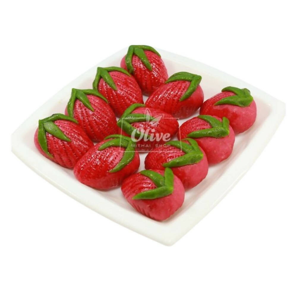 Olive Mithai Kaju Strawberry | Swadesiicart