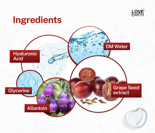 Love Earth Hyaluronic Acid Toner - Swadesiicart