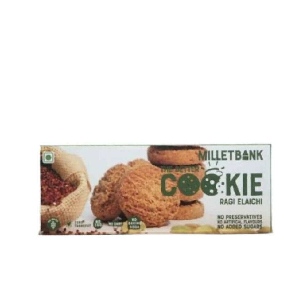 My Millet Basket Ragi Ilachi Cookie (Finger Millet) (Millet Bank) | Swadesiicart