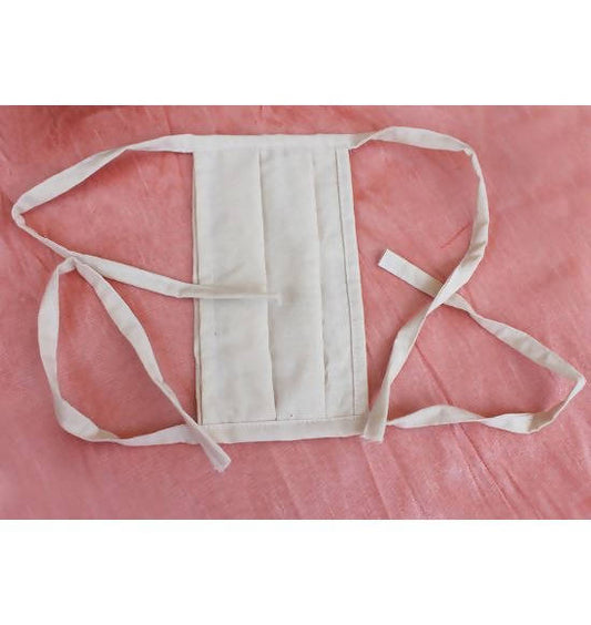 Ancient Living Double Layered Tie-able Cloth Mask - Swadesiicart