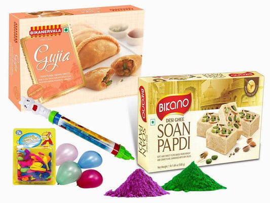 Bikano Soan Papdi With Ghujia On Holi | Swadesiicart