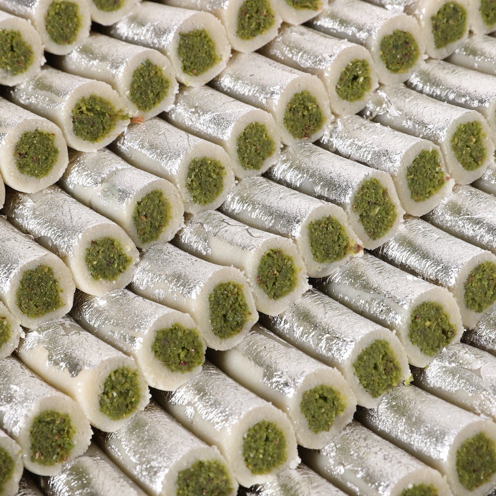 Shree Mithai Badam Pista Roll | Swadesiicart