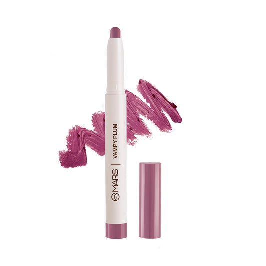 MARS Cosmetics Retractable Poppins Lipstick - Vampy Plum - Swadesiicart