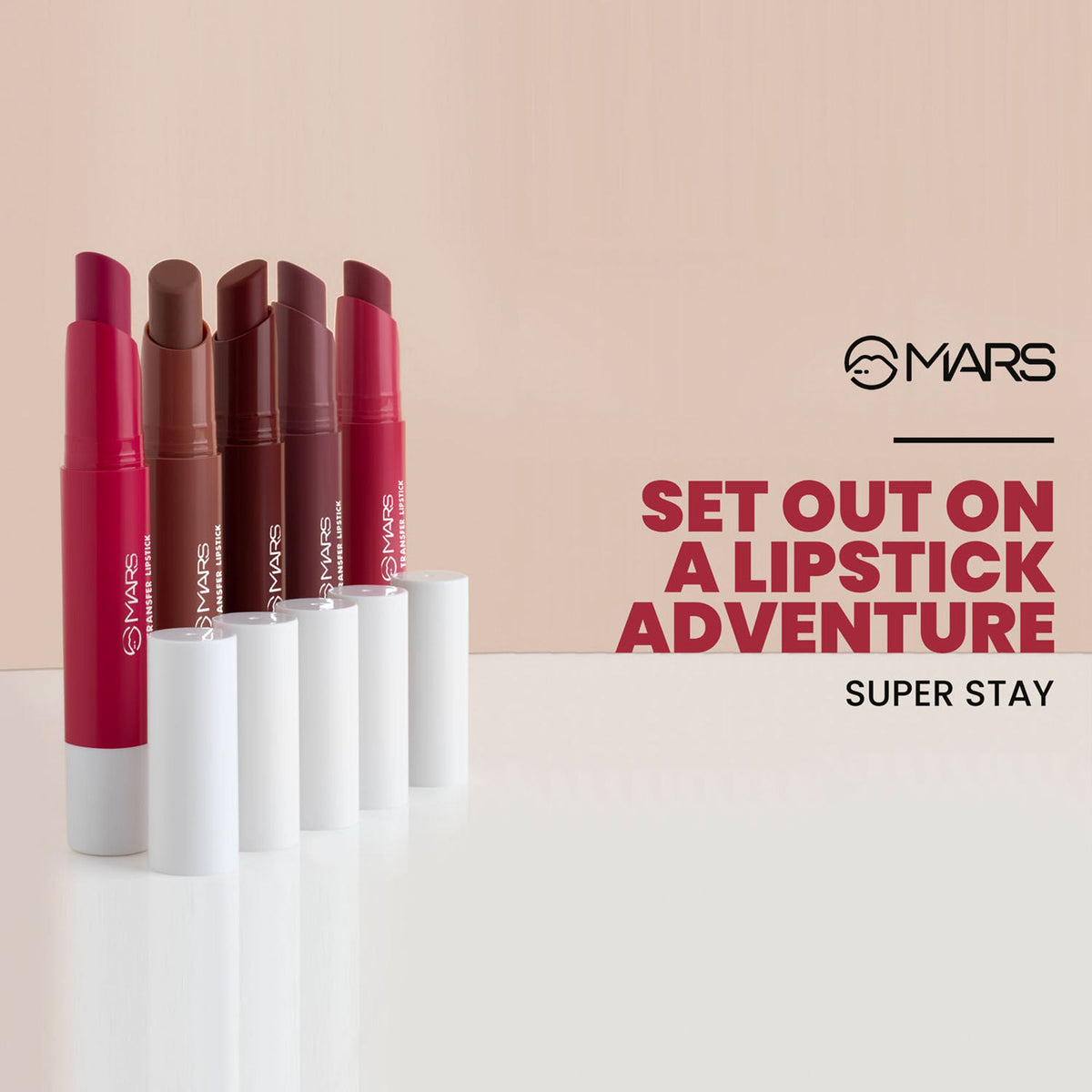 MARS Cosmetics Matte Super Stay Lipstick - 06-Smitten