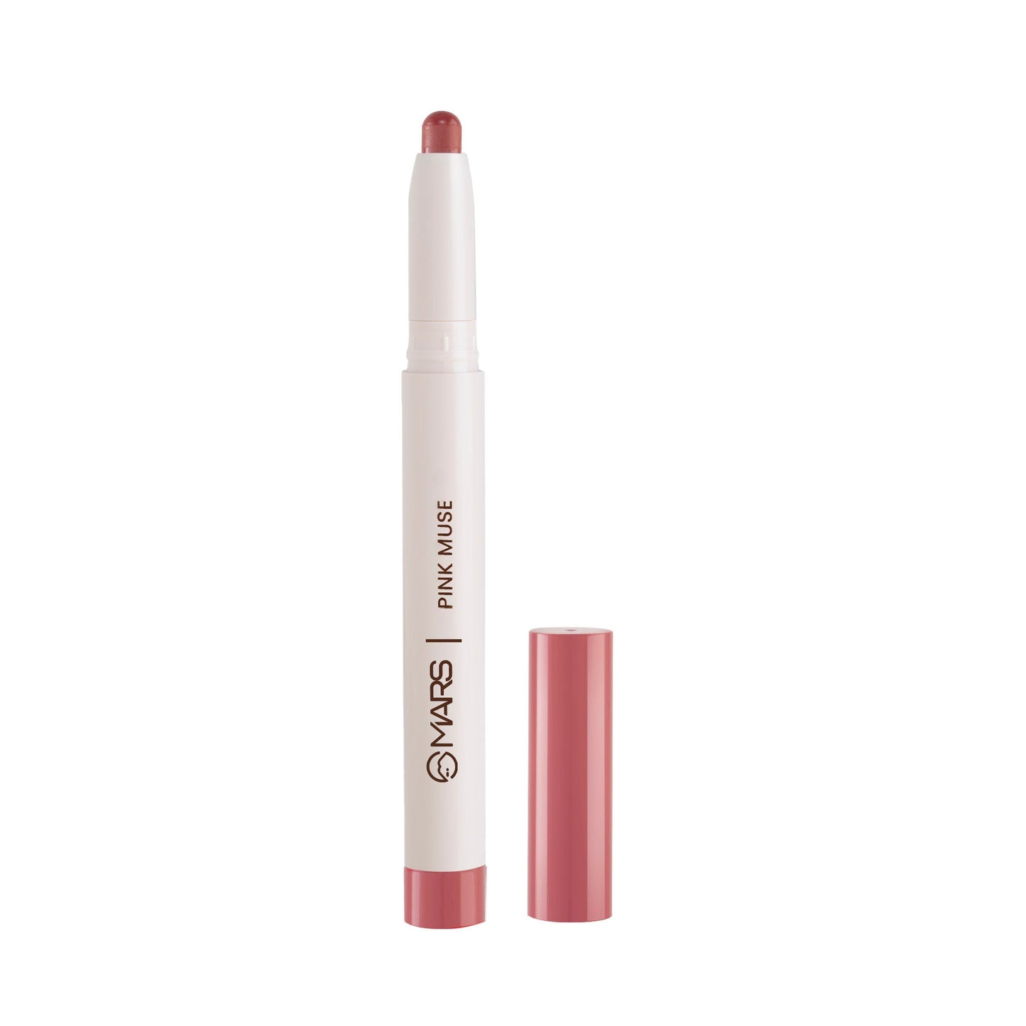 MARS Cosmetics Retractable Poppins Lipstick - Pink Muse - 24 - Swadesiicart