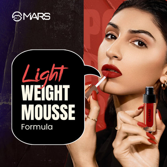 MARS Cosmetics Popstar Non Drying Liquid Mousse Lipstick - 03Chorus Girl