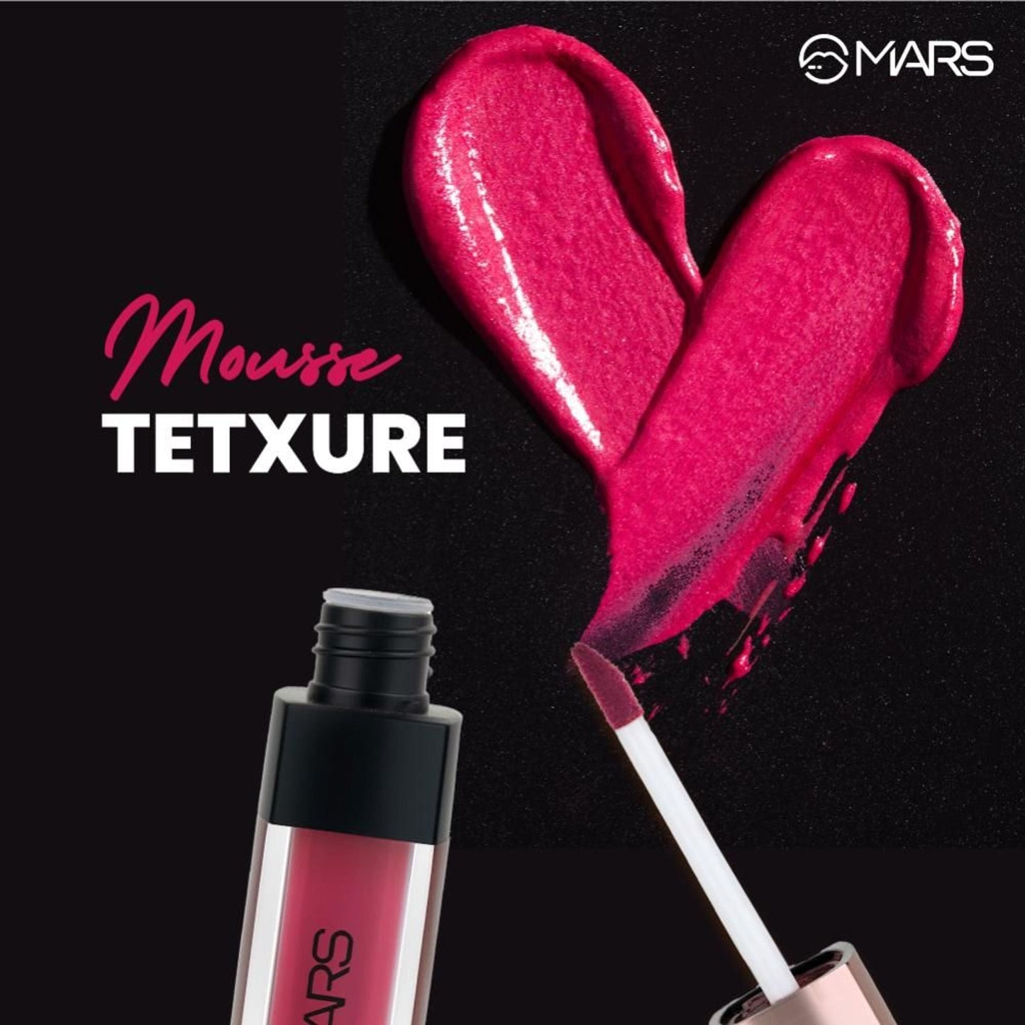 MARS Cosmetics Popstar Non Drying Liquid Mousse Lipstick - 07 Dancing Diva - Swadesiicart