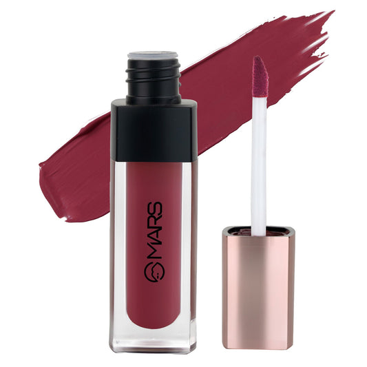 MARS Cosmetics Popstar Non Drying Liquid Mousse Lipstick - 17 Gilded - Swadesiicart