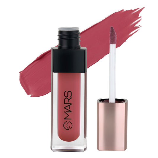 MARS Cosmetics Popstar Non Drying Liquid Mousse Lipstick - 24 Star Struck - Swadesiicart