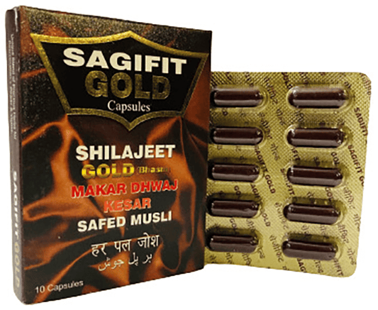 Sagius Sagifit Gold Capsule | Swadesiicart