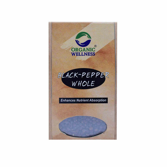 Organic Wellness Black Pepper Whole - Organic Wellness Products Private Limited