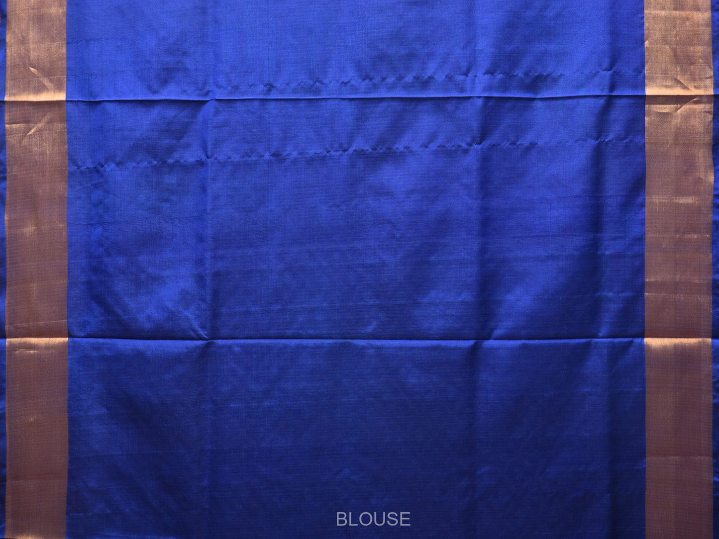Blue Uppada Silk Handloom Saree with All Over Jamdani Design - Global Threads | Swadesiicart