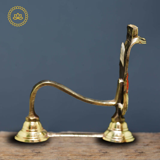 Brass Naga Arti - Unleash Divine Blessings for Homes - Divine India Art