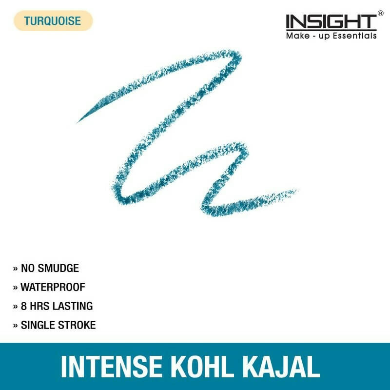 Insight Intense Kohl Kajal - Turquoise - Swadesiicart