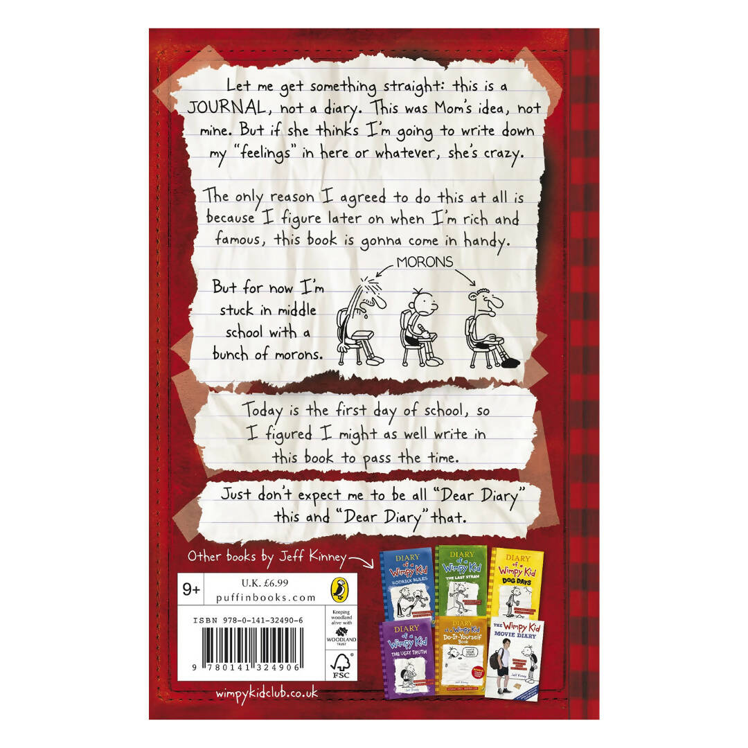Diary Of A Wimpy Kid Film Tie-in - Swadesiicart