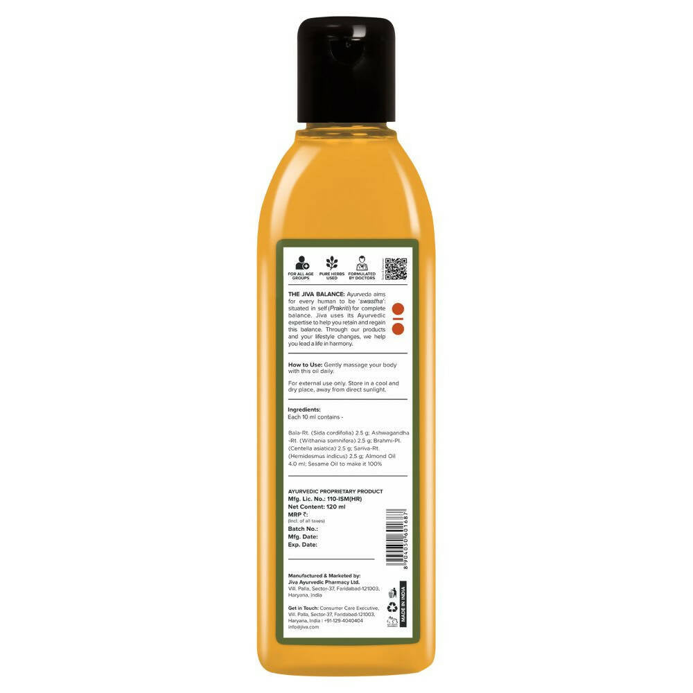Jiva Ayurveda Massagol Oil - Swadesiicart