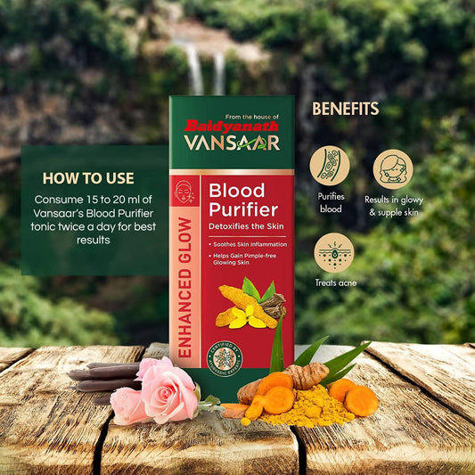 Baidyanath Vansaar Blood Purifier Syrup | Swadesiicart