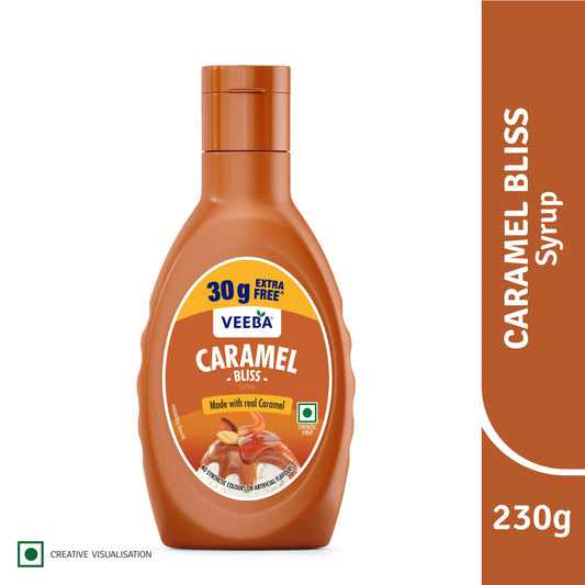 Veeba Caramel Bliss Syrup - Swadesiicart