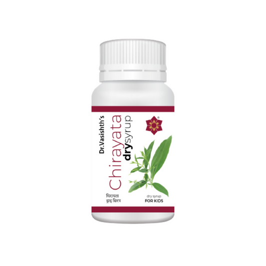 Dr.Vasishth's Chirayata Dry Syrup For Kids | Swadesiicart