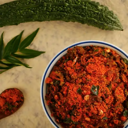 Gummadi Foods Kakarakai Karam - Swadesiicart