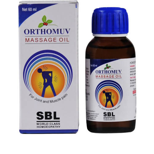 SBL Homeopathy Orthomuv Massage Oil | Swadesiicart