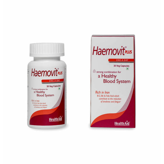 HealthAid Haemovit Plus Capsules - HealthAid