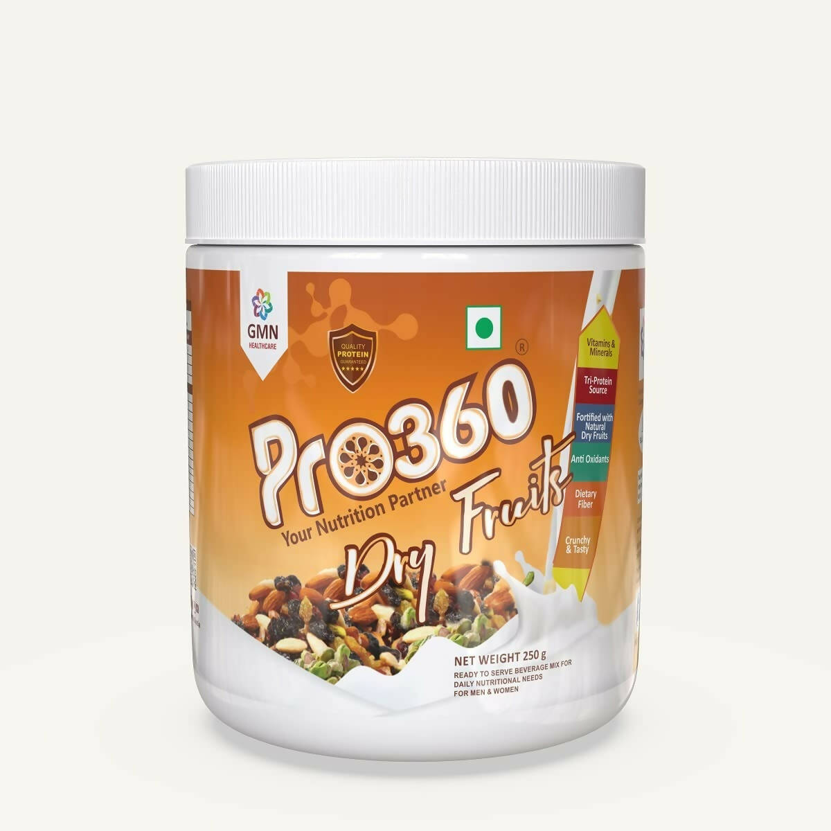Pro360 Dry Fruits Protein Powder | Swadesiicart