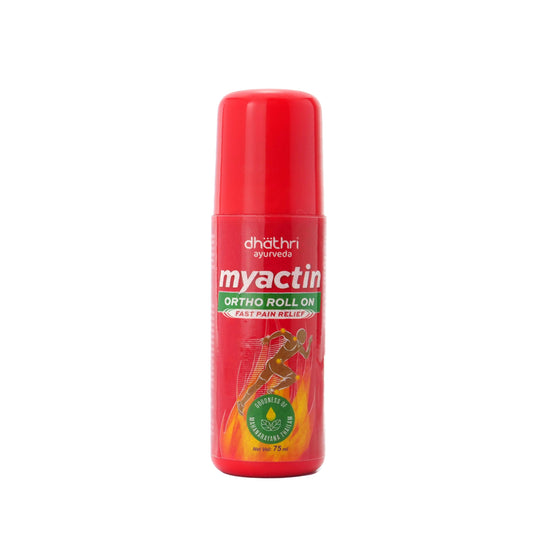 Dhathri Ayurveda Myactin Ortho Roll On For Pain Relief - Dhathri Ayurveda