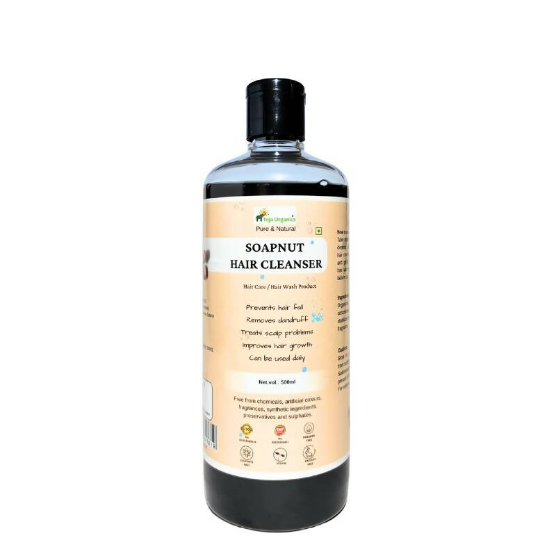 Teja Organics Pure & Natural Soapnut Hair Cleanser - Swadesiicart