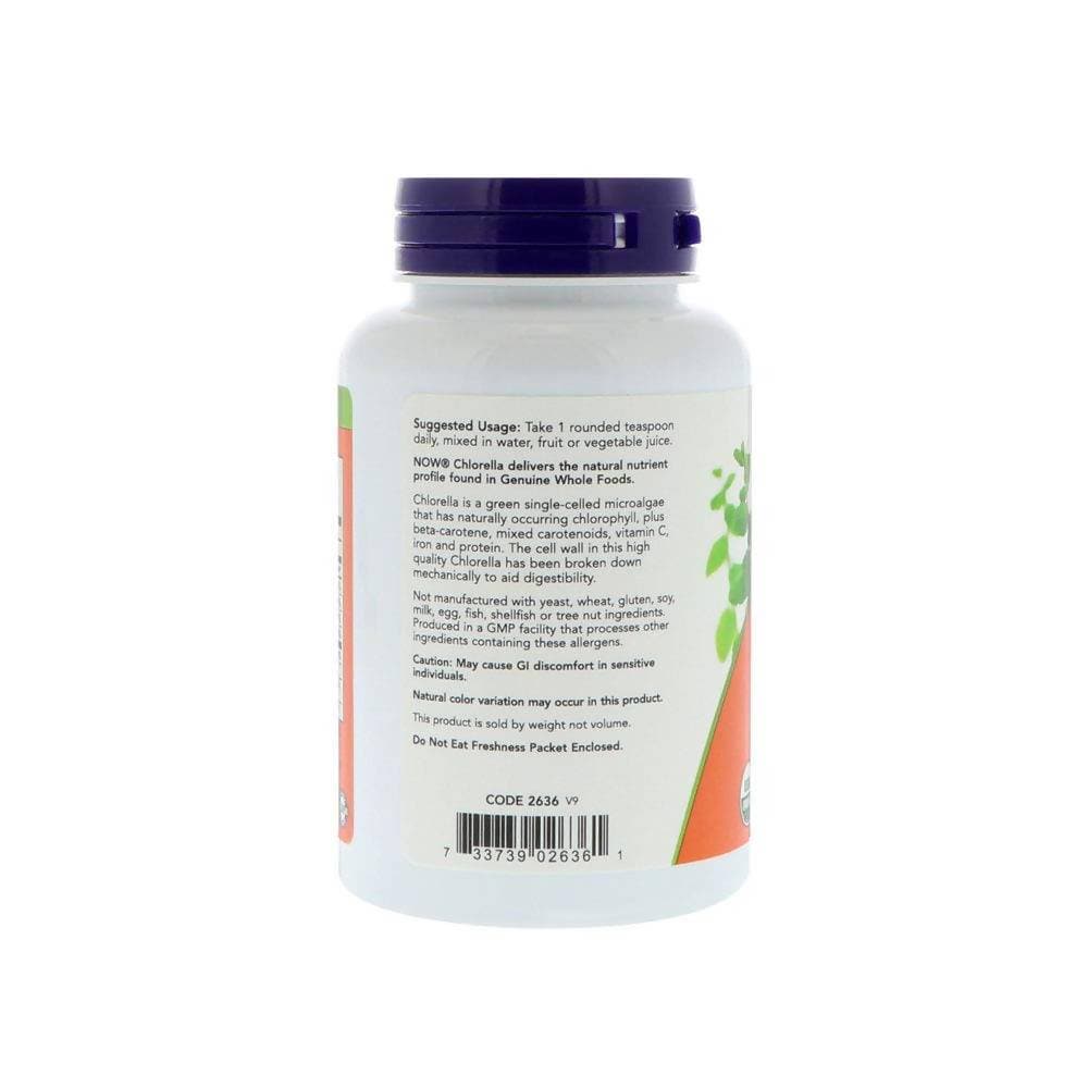 Now Foods Chlorella Powder | Swadesiicart